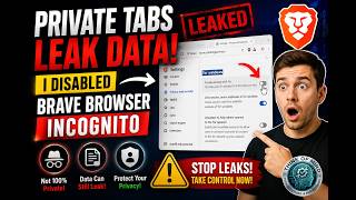 Private tabs leak data | I disabled Brave Browser incognito screenshot 5