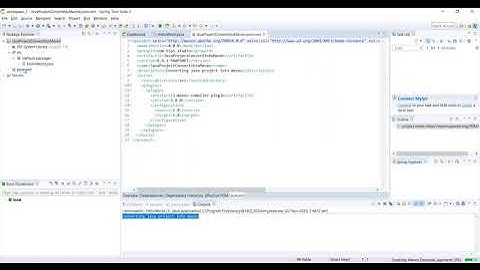 Converting Java Project into Maven using STS IDE