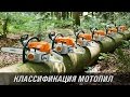 Классификация мотопилопил STIHL