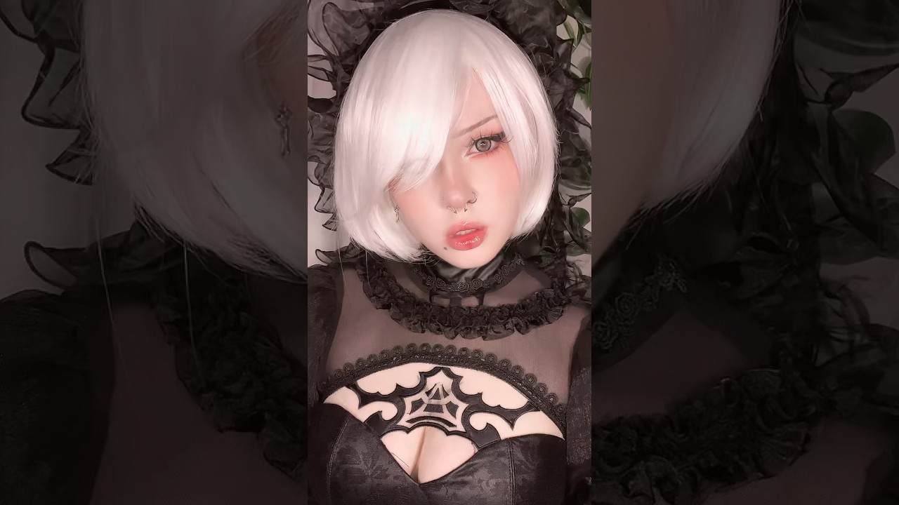 you know others women ? #cosplay #makeup #videogames #nierautomata #nier #2b