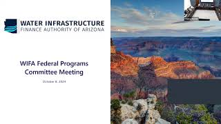 October 8, 2024 - Federal Programs Committee