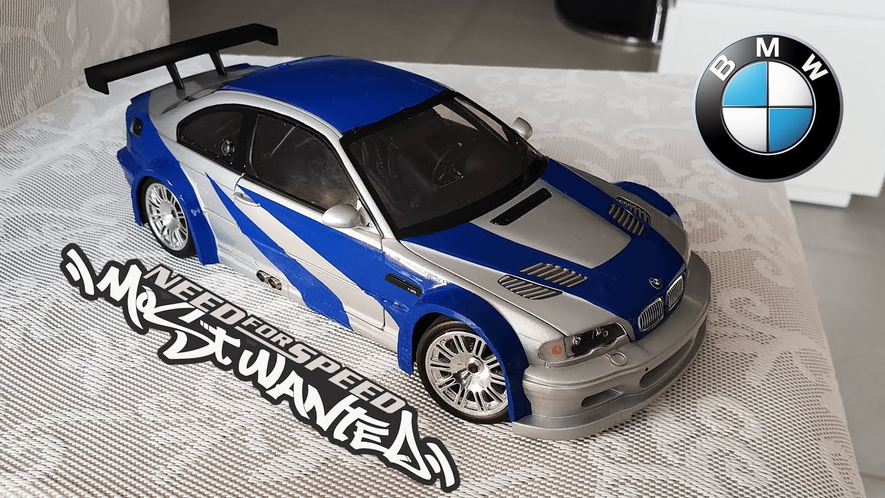 Bmw M3 Gtr 1 18 Miniature Need For Speed Most Wanted Build Youtube - roblox bmw m3 gtr