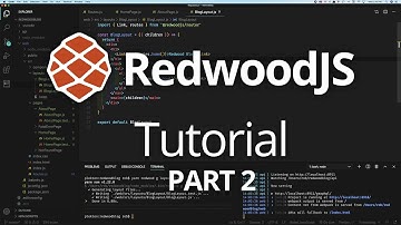 RedwoodJS Tutorial, Part 2