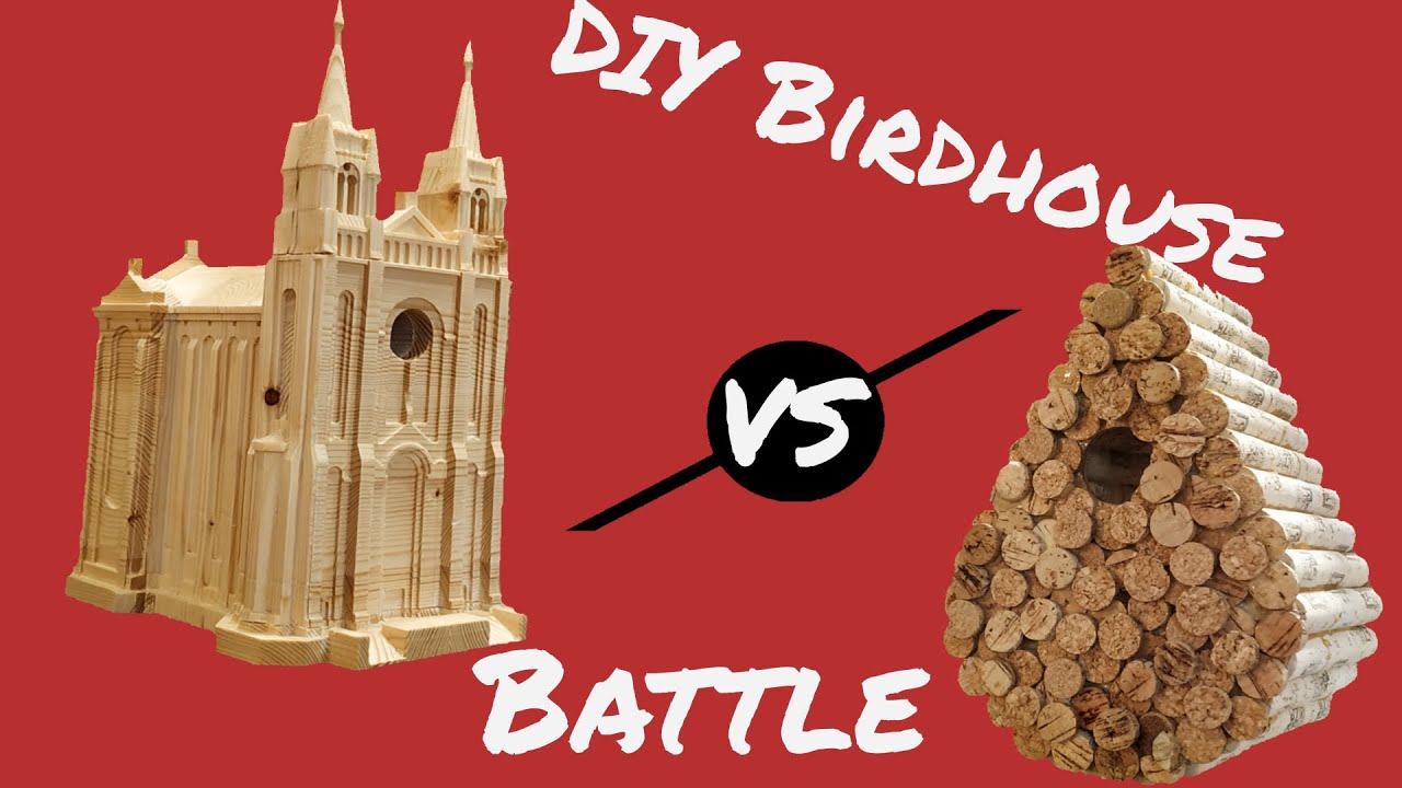 DIY BirdHouse. Cork VS CNC Contest