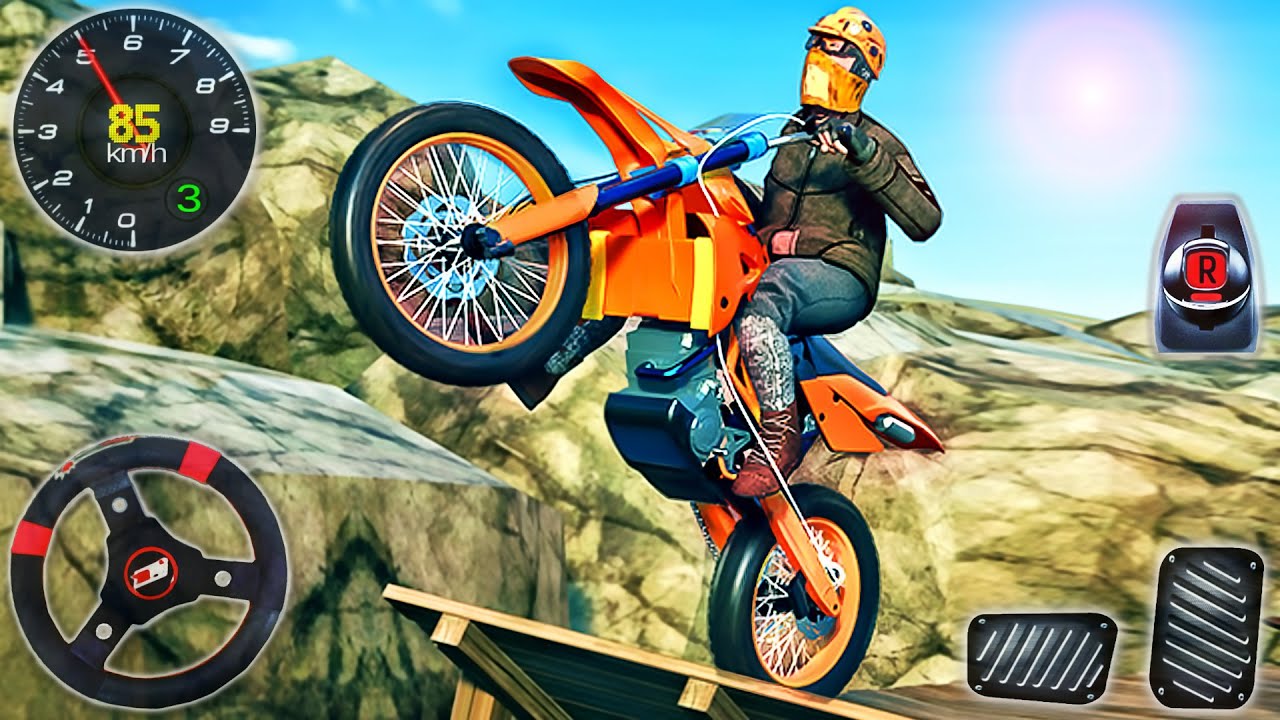 Motocross Dirt Bike Stunt Racing 2021   Motor Stunt Racer Offroad Bike   Android GamePlay