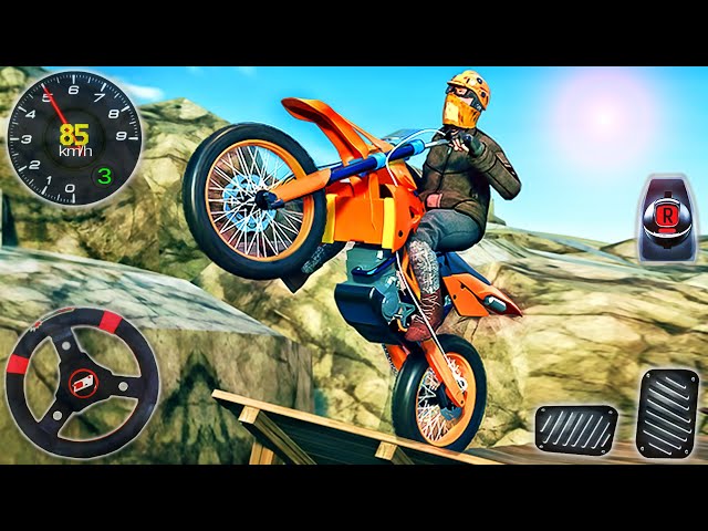 Bike Stunts Race 2021 - Free Moto Bike Racing Games - Android GamePlay