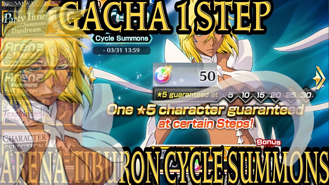 USEFUL HALIBEL?! | ARENA TIBURON CYCLE SUMMONS! | Bleach : Brave Souls