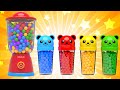 Color balls Johny Johny Yes Papa &amp; Johny Johny Yes Papa +more Nursery  Rhymes | Kindergarten