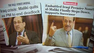 Embattled Iraqi prime minister steps down