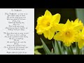 To Daffodils ------- Robert Herrick