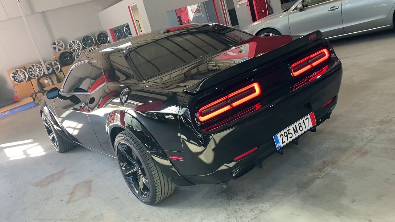 Dodge Challenger 3.6 - Hellcat Package exhaust