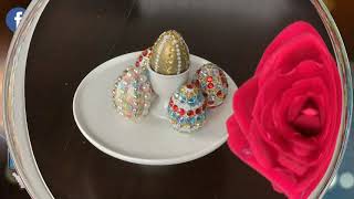 Faberge style Easter Eggs Decorations