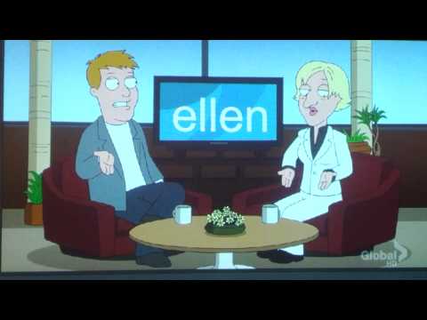 Family guy Ellen interruption