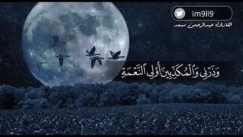تلاوة رائعة القارئ عبدالرحمن مسعد | وَاصْبِرْ عَلَىٰ مَا يَقُولُونَ وَاهْجُرْهُمْ هَجْرًا جَمِيلًا ۝