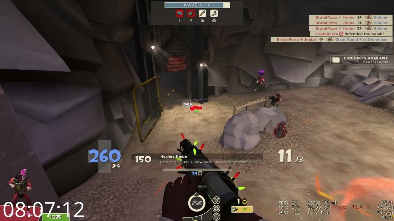 [TF2 MvM] Benign Infiltration Any Credits/All Credits Speedrun 16:30/16:32 | Demo POV (OBSOLETE)
