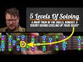 Guitar Solos | Beginner to Advanced in 5 Levels (with practice jam tracks)