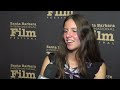 SBIFF 2025 - 10-10-10 Winner Selah Blackwell Interview (High School Filmmaking)