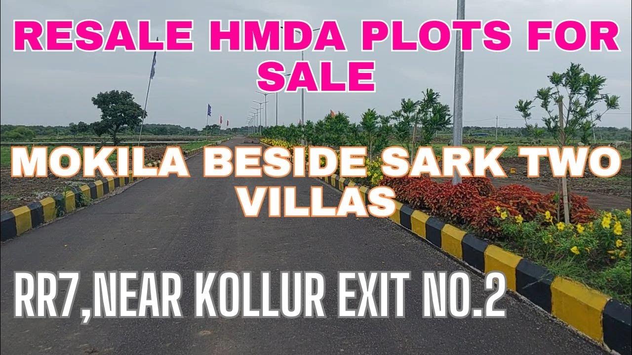 RESALE HMDA PLOTS FOR SALE BESIDE SARK TWO VILLAS MOKILA RR7 NEAR