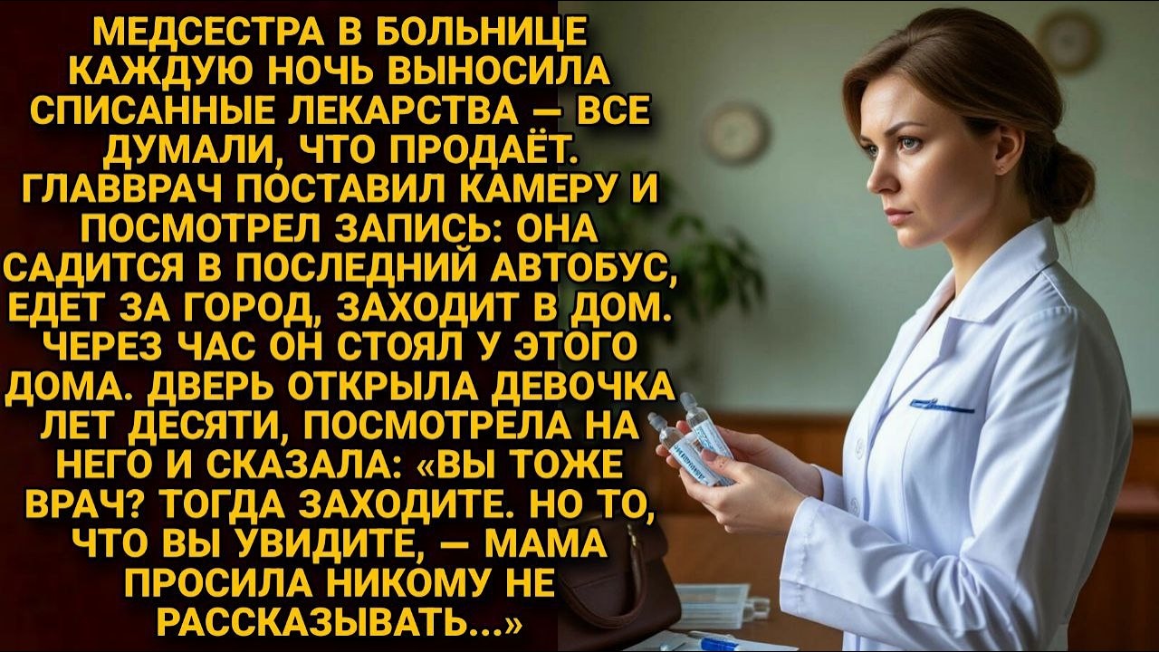 Она ездила к ней каждую ночь. Никто не знал зачем. Пока цифры не перестали сходиться....