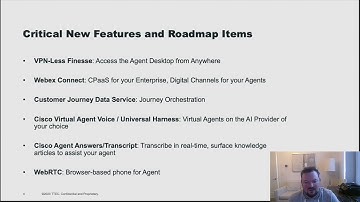 Unlocking Webex CCE - Part 5: New Cisco Features and Roadmap