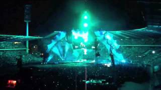 20100922 U2 360° Tour Brussels: Intro + Beautiful Day