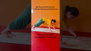 Crunches isolate. Movement integrates! My fav Core strength movements #yogaforstrength #core #yoga