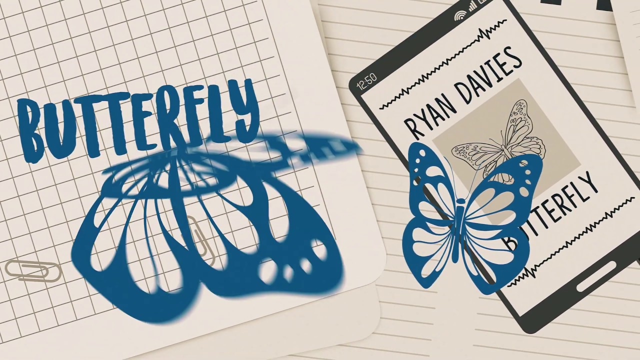 Watch Ryan Davies - Butterfly (Official Lyric Video) on YouTube Watch Ryan Davies - Butterfly (Official Lyric Video) on YouTube