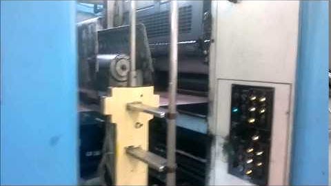 VIDEO PRINTICS U15740515 HARRIS M300 8 COLORS WEB PRESS