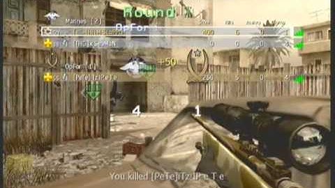 Call oF Duty 4: Gamebattles Dispute (demolitions)