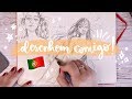 Q&A + Sketch With Me in Portuguese 🇵🇹✨
