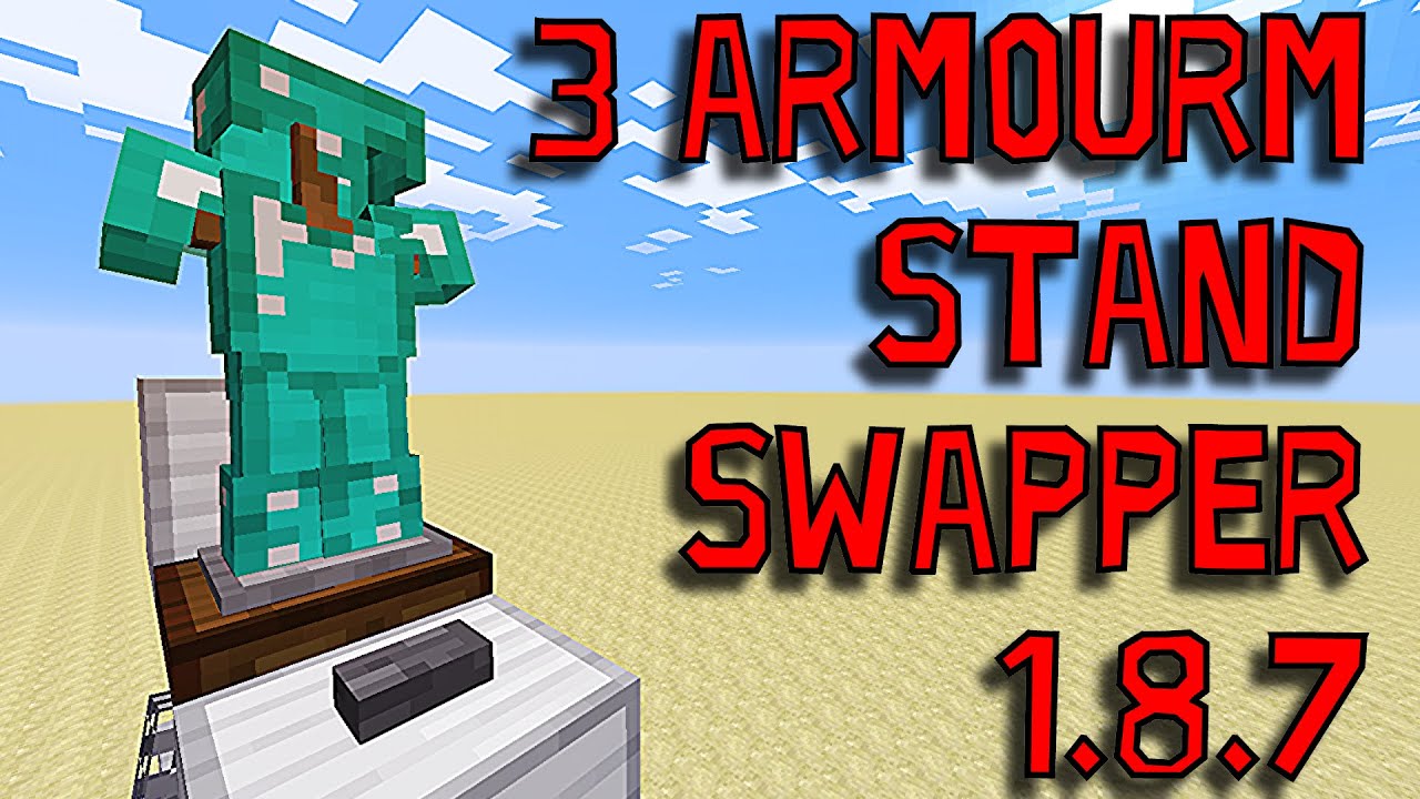 3 Slot Armour Stand Swapper  :: 1.8.7  Tutorial :: DrewForGames