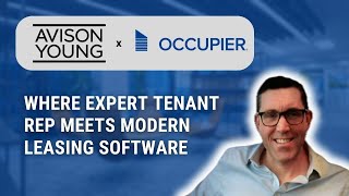 Where Expert Tenant Rep Meets Modern Leasing Software | Occupier & Avison Young Partnership