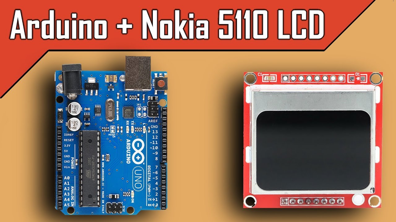 Nokia 5110 With Arduino - YouTube