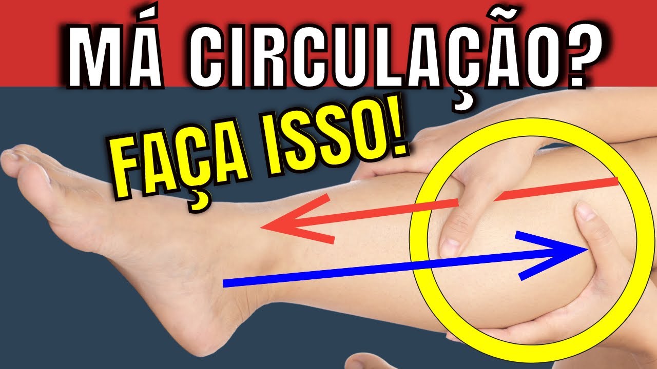 7 Exercícios para MELHORAR a CIRCULAÇÃO das PERNAS com VARIZES - YouTube