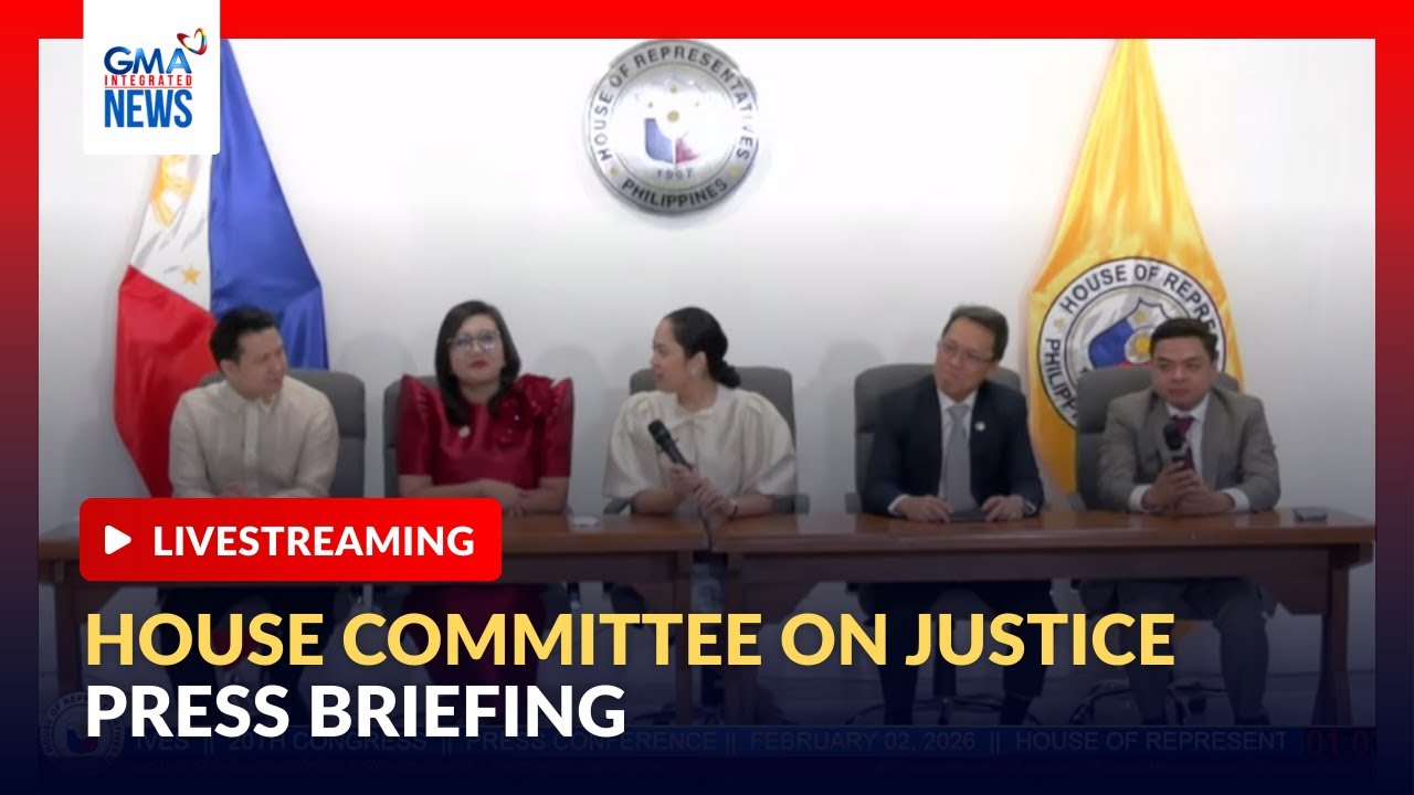 LIVE - House Committee on Justice press briefing (Feb. 2, 2026) - Replay | GMA Integrated News
