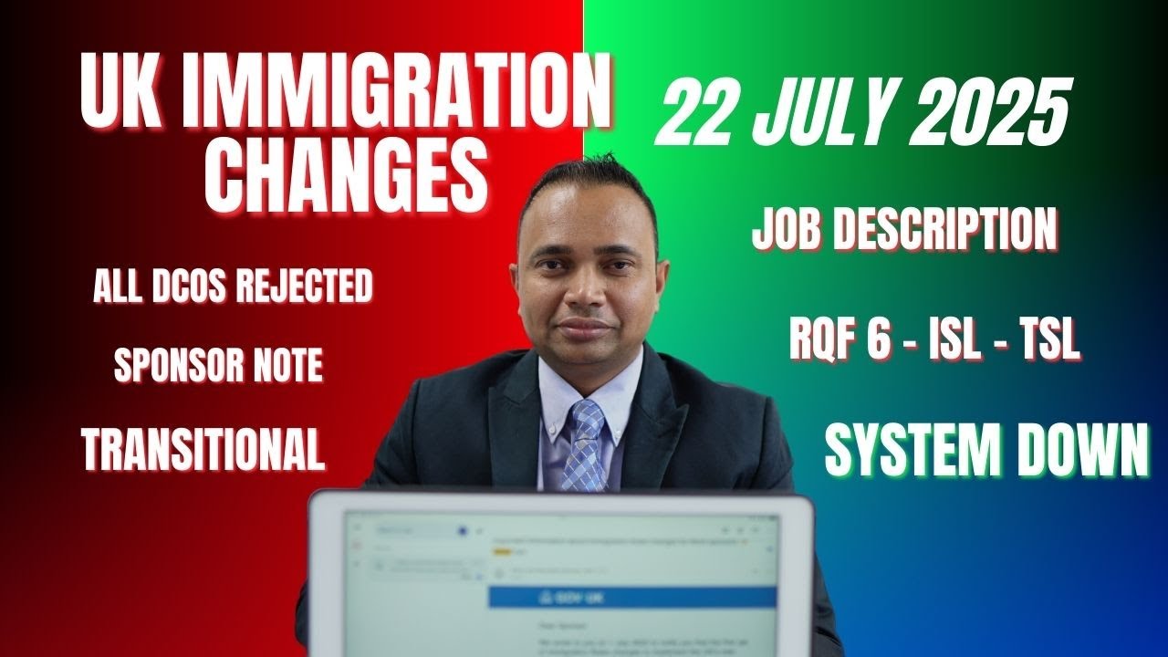 Urgent UK Immigration Changes 2025: What Sponsors & Workers MUST Know ...