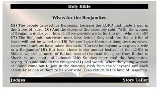 Judges - Chapter 21 - Wives for the Benjamites | The Holy Bible