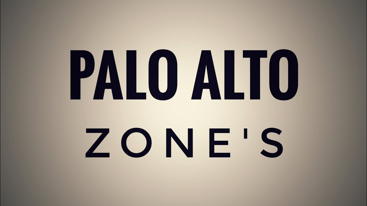 Palo Alto Zone Configuration A Basic Idea YouTube