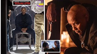 Denzel Washington reunites with Dakota Fanning after 20 years #denzelwashington #theequalizer3