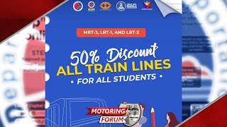 50 Percent Senior Discount on MRT and LRT | Motoring Forum