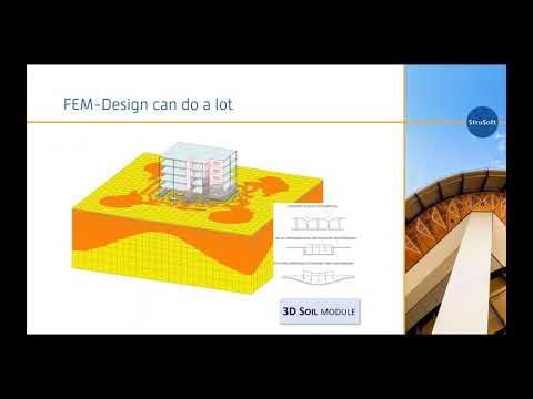 Introduction to FEM-Design Structural Analysis Software