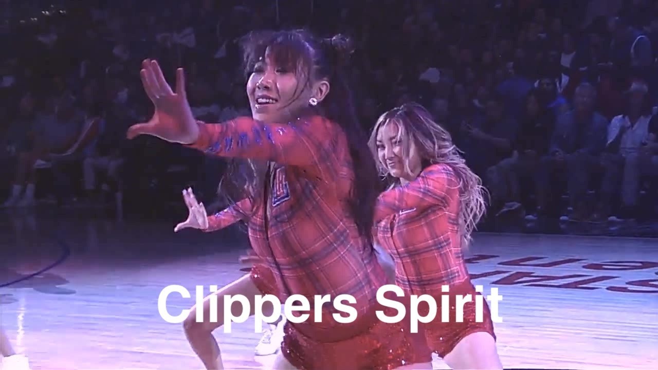 Clippers Spirit (Los Angeles Clippers Dancers) - NBA Dancers - 11/3/2019 dance performance