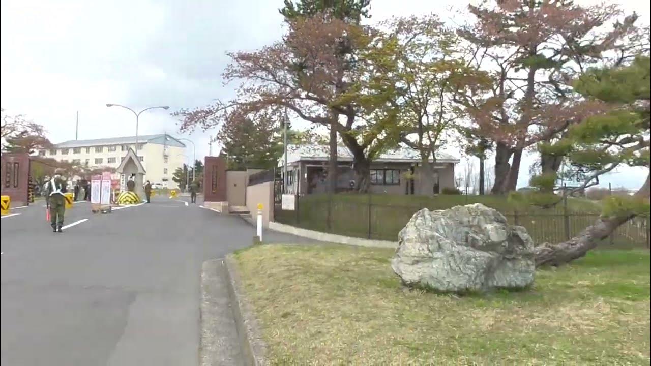 弘南バス 自衛隊前バス停 (弘前駐屯地)【青森県・弘前市】 2023.04.23 YouTube