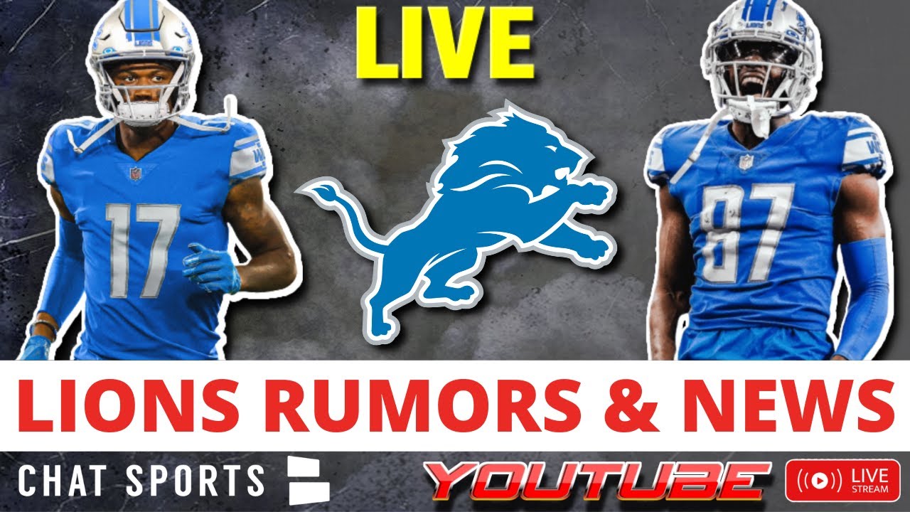 Lions Live News Rumors Live Lions Top 10 Offense Detroit Sleeper 22 Playoff Team Q A Youtube