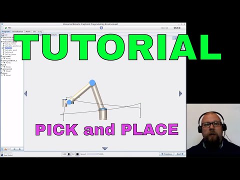 Universal Robots Pick and Place using subprograms (2019)