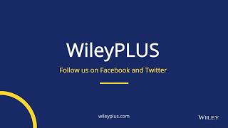 Wiley Plus Tutorial