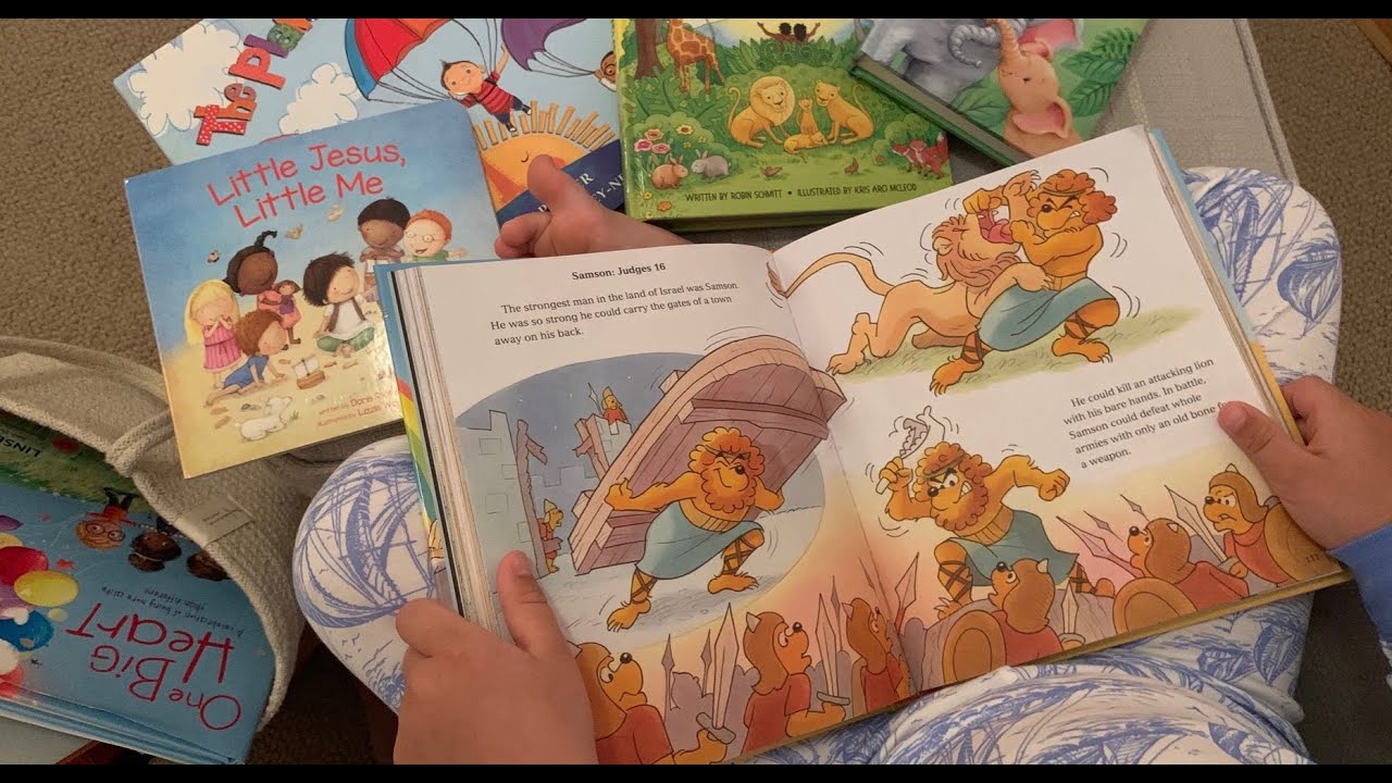 Five Books Before Bed that Build Faith in Kids