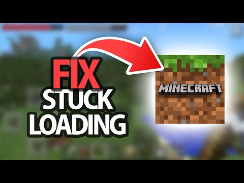 How To Fix Minecraft Mobile Stuck Loading Problem | Step By Step