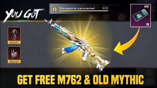 Get Free M762 Skin & Old Mythic Suit | 90 Free Supply Crate Opening | PUBGM