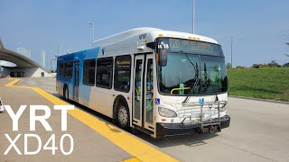 Wonderland Express! - York Region Transit (YRT) 2018 New Flyer XD40 No. 1818 on line 720 by UpLift Vancouver 206 views 2 months ago 22 minutes